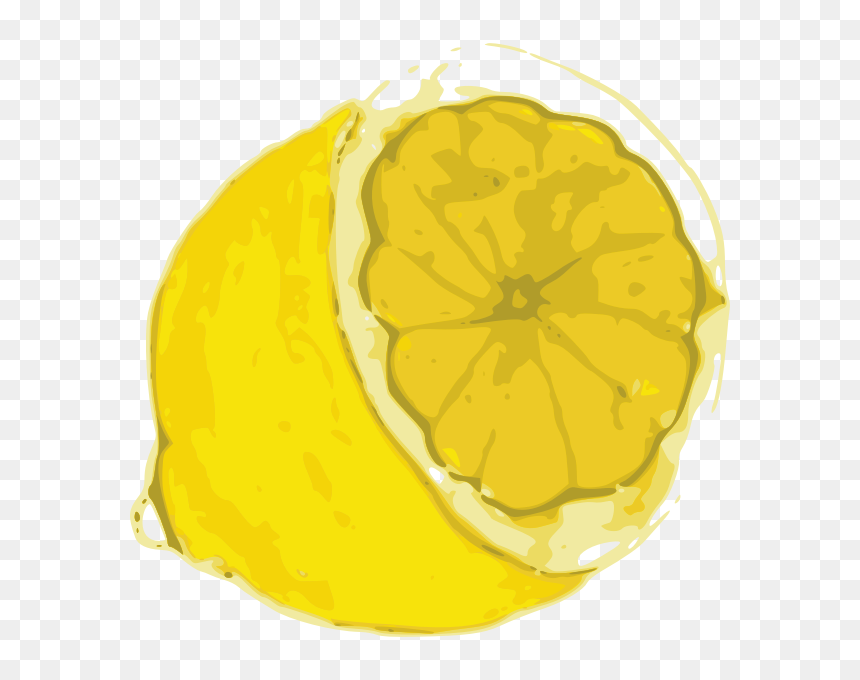 Jiangyi 99 Lemon - Limon Arte, HD Png Download - lemon fruit png