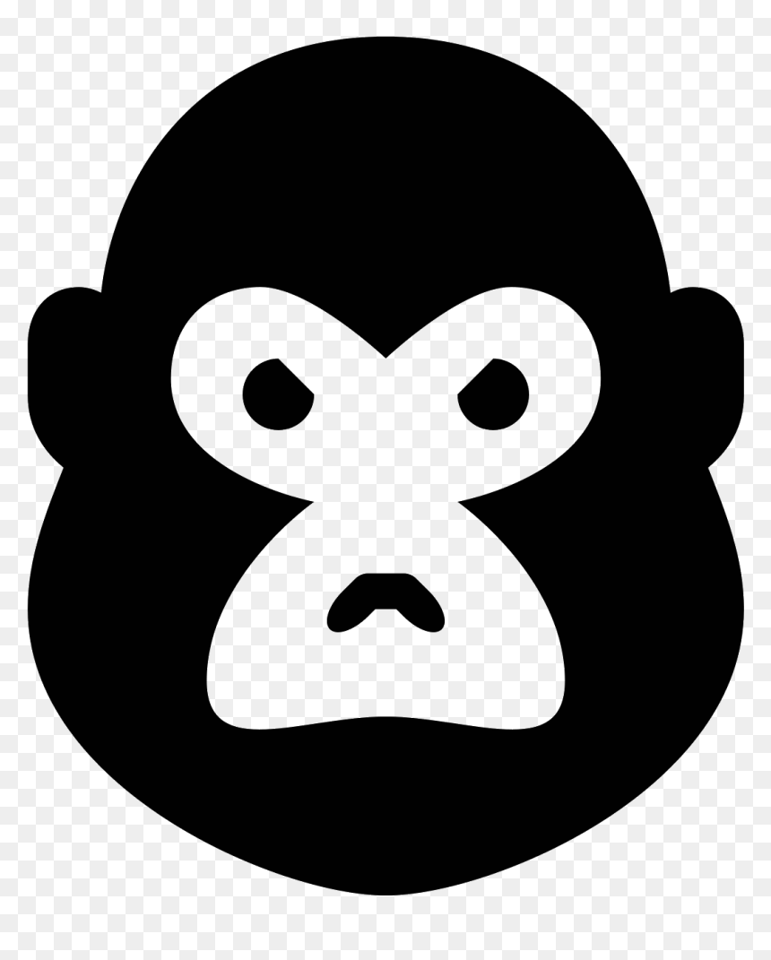 Harambe The Gorilla Icon Clipart , Png Download - Redhaticon, Transparent Png - harambe.png