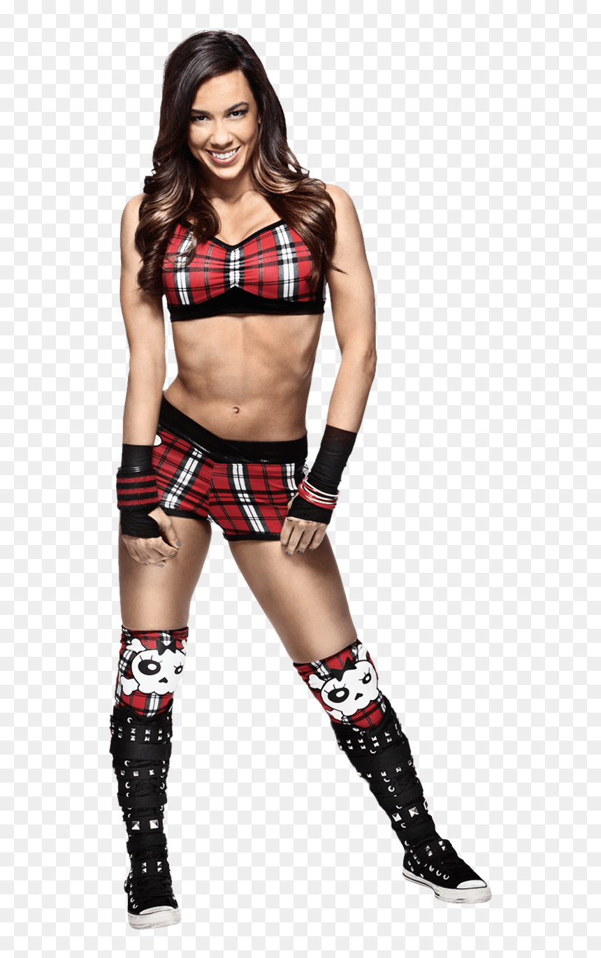 นัก มวย ป ล้ํา หญิง Aj, HD Png Download - brooke tessmacher png