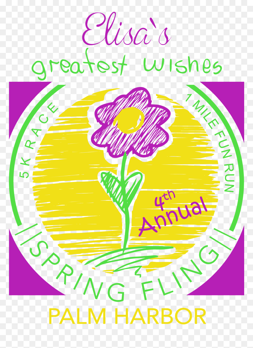 Palm Harbor Spring Fling 5k Race And 1 Mile Fun Run, HD Png Download - spring fling png