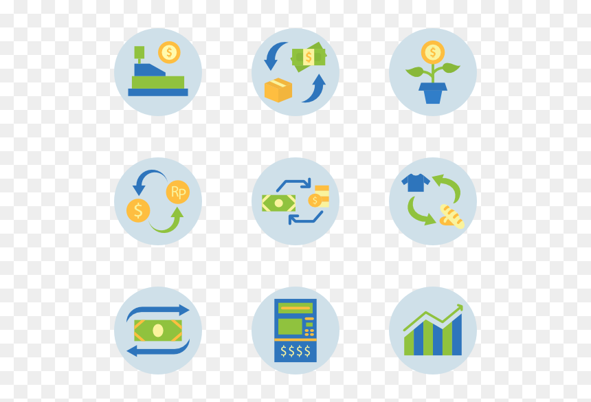 Thumb Image - Circle, HD Png Download - economy icon png