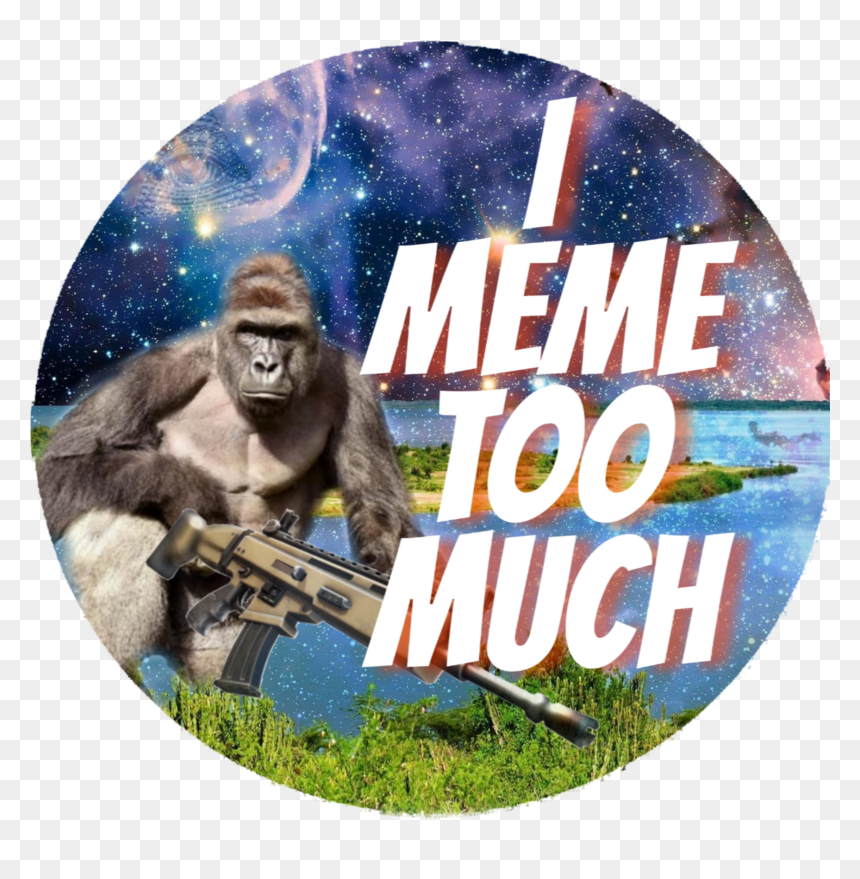 Made A Harambe Version Because I"m Bored - Macaque, HD Png Download - harambe.png