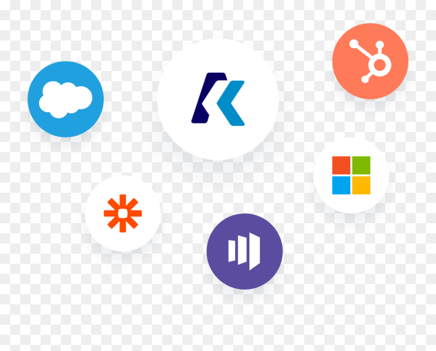 Image Of Logos From Salesforce, Zapier, Marketo, Oracle, - Circle, HD Png Download - marketo logo png