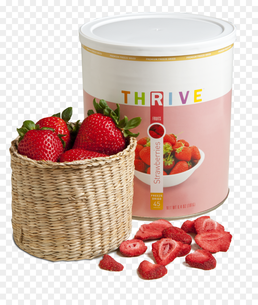 Can Image Fruits Strawberries - Thrive Food, HD Png Download - can food png