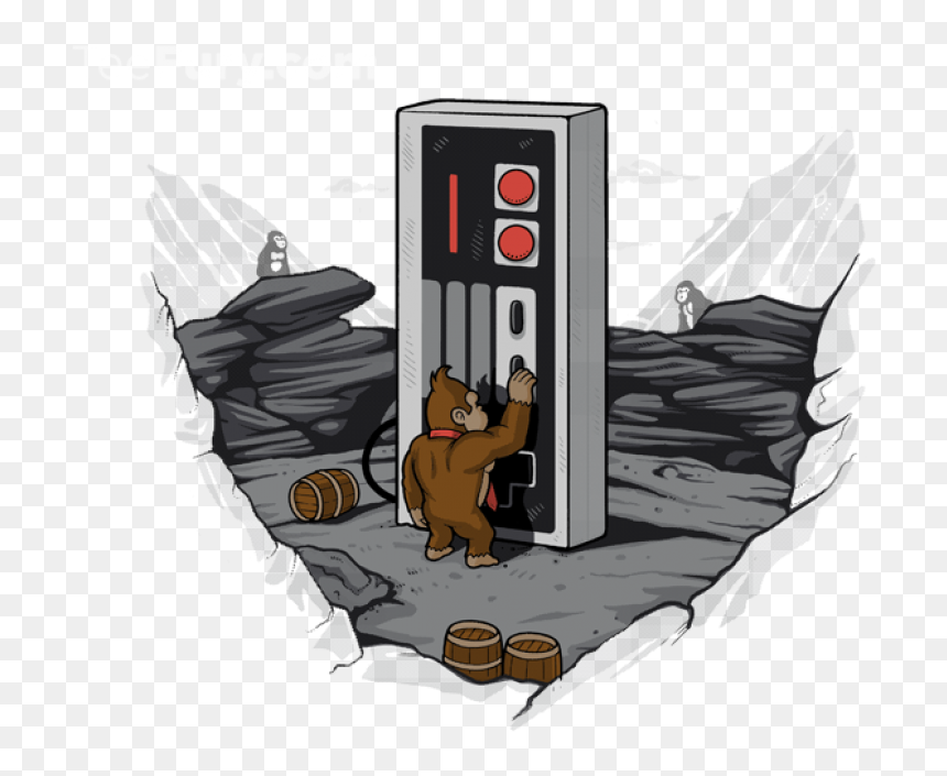 Donkey Kong Monolith, HD Png Download - donkey kong arcade png