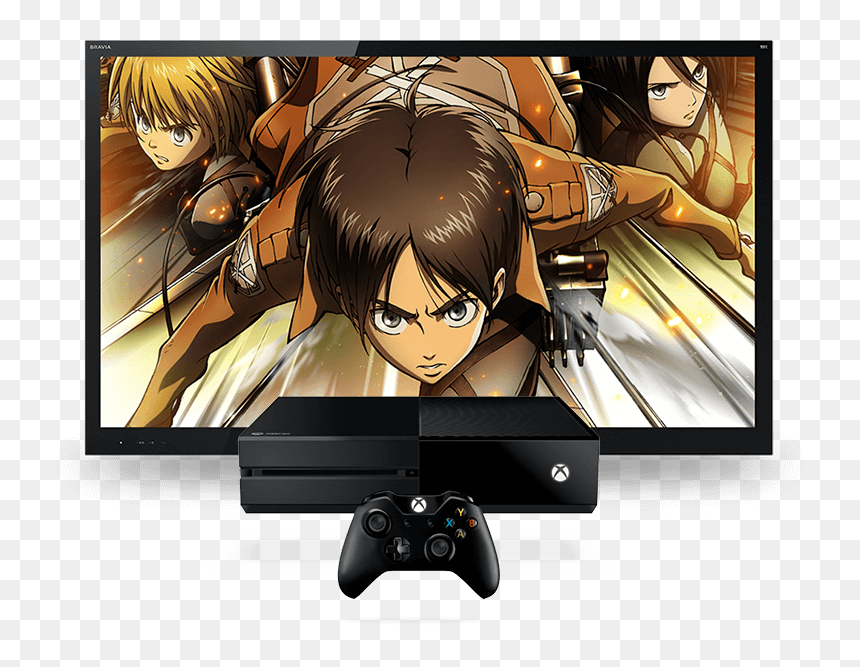 Attack On Titan - De Attack Of Titan, HD Png Download - funimation logo png