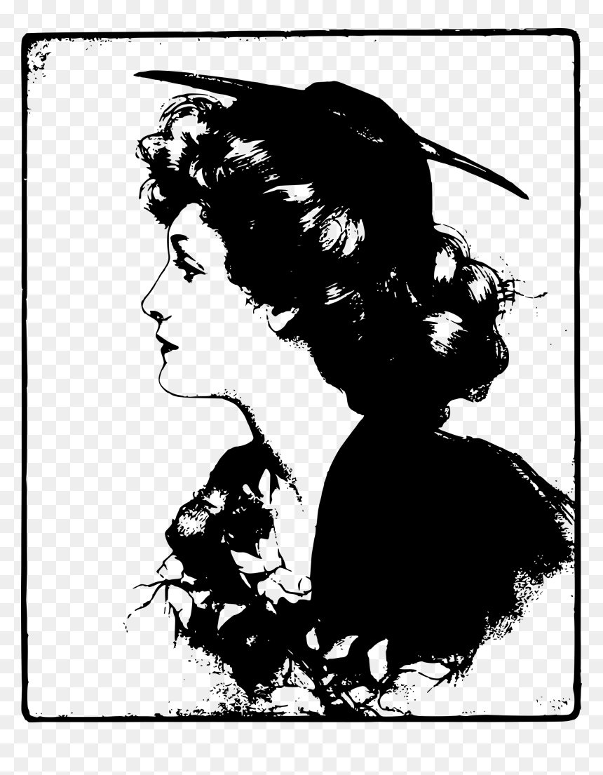 Side Of Face Clip Arts - Portrait De Côté Dessin, HD Png Download - side face png