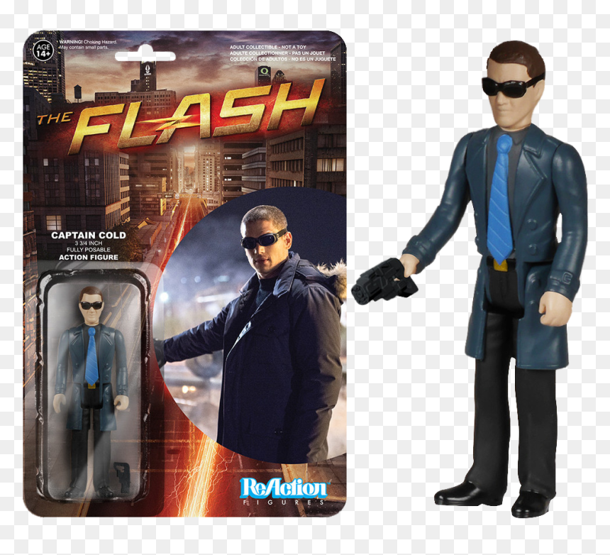 Flash Captain Cold Action Figure , Png Download - Funko Dc Action Figures, Transparent Png - captain cold png