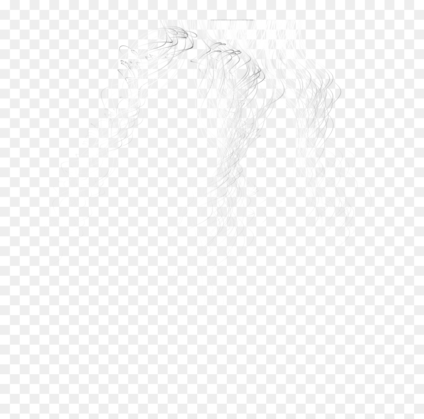Preview - Sketch, HD Png Download - hair textures png