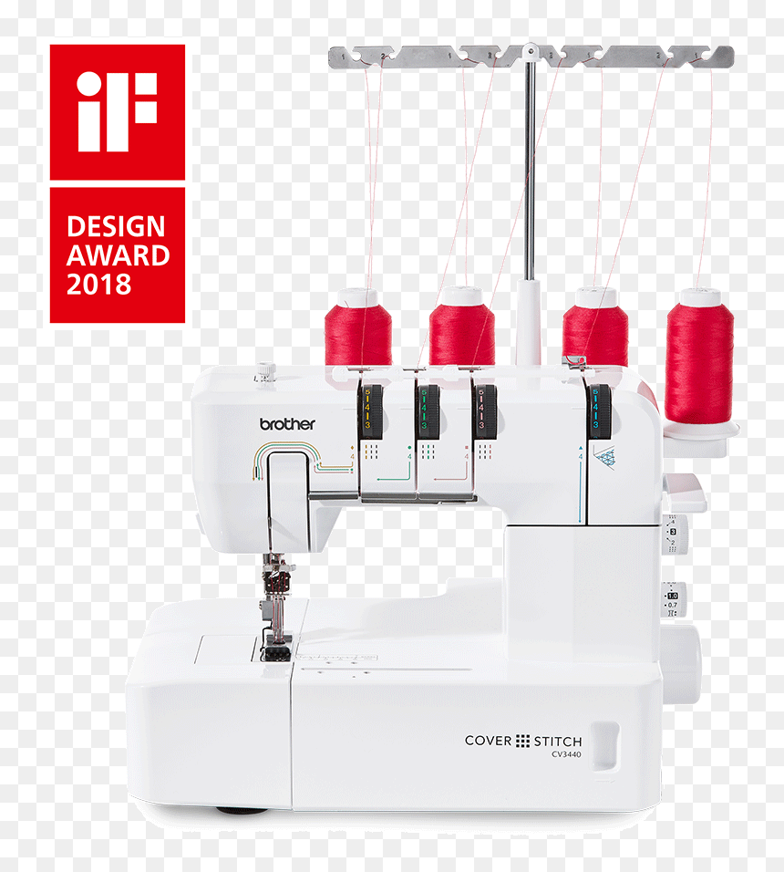 Cv3440 coverstitch - Brother Cv3550 Price, HD Png Download - sewing stitches png