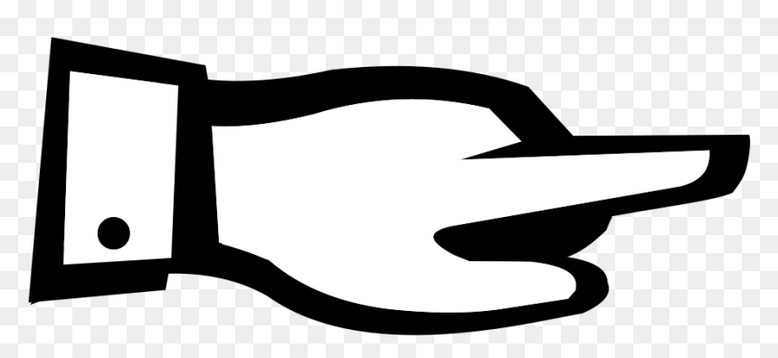 Clip Art, HD Png Download - pointing hand clip art png
