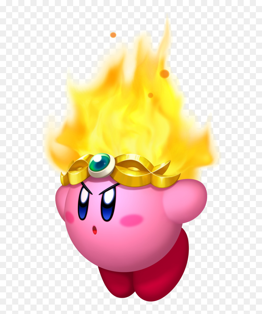 Kirby Image - Kirby Copy Abilities Fire, HD Png Download - kirby.png