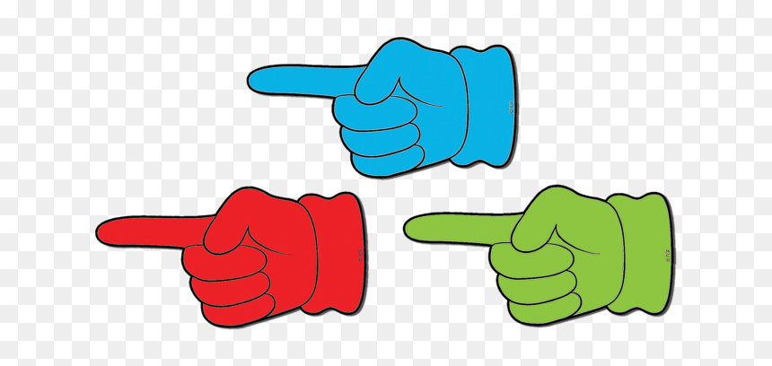 Clip Art, HD Png Download - pointing hand clip art png