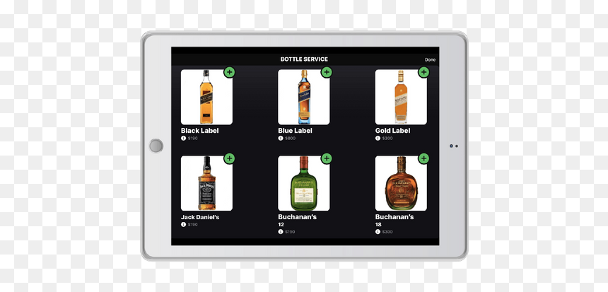 Tablet Computer, HD Png Download - bottle service png