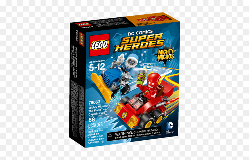 Lego Mighty Micros Flash, HD Png Download - captain cold png