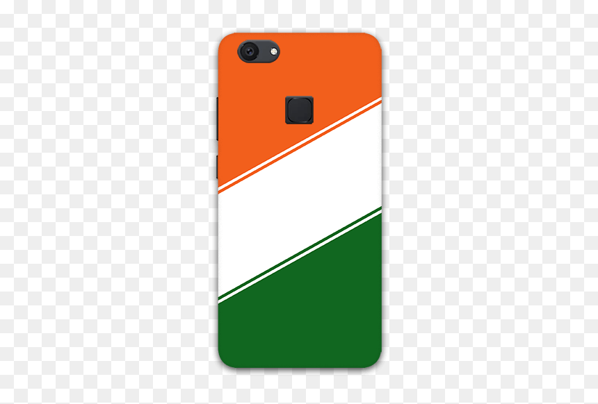 Indian Flag Color Vivo V7 Plus Mobile Case - Mobile Phone Case, HD Png Download - indian flag colors png