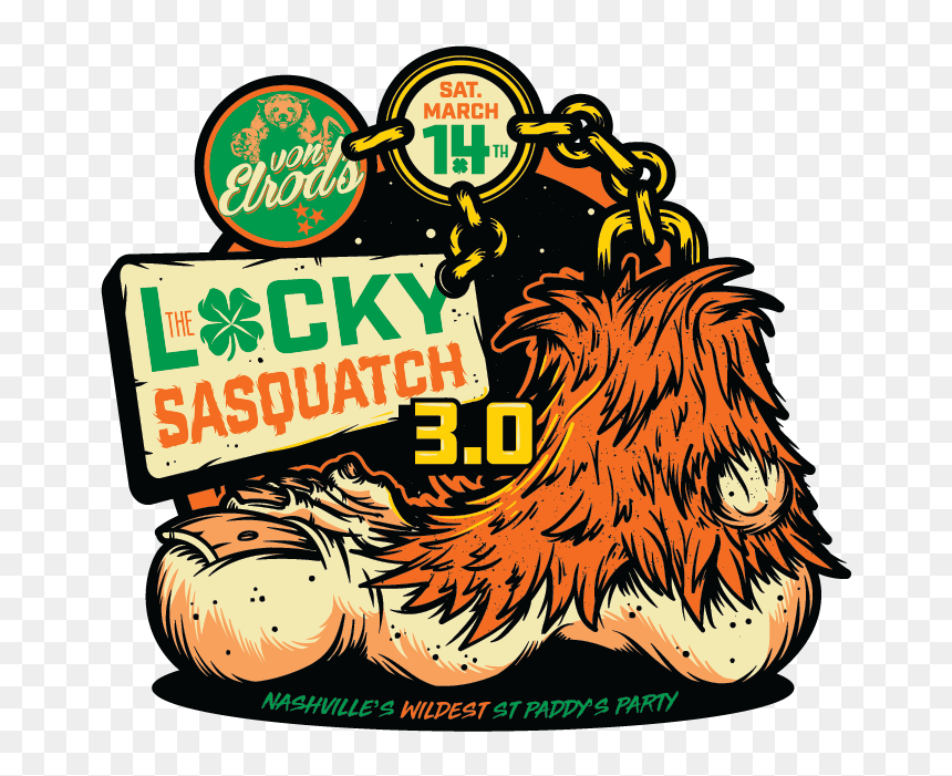 The Lucky Sasquatch - Coolio 14 Nashville Tn, HD Png Download - lucky block png