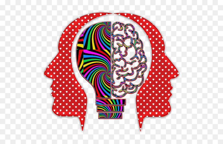 Red Orange Blue Green Logo, HD Png Download - human brain clipart png