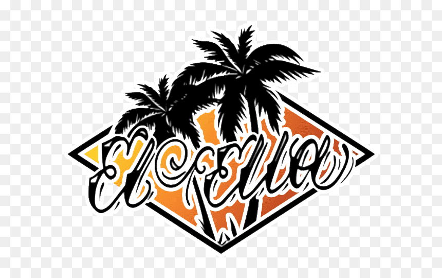 El Ella Logo - Graphic Design, HD Png Download - smoke weed everyday png