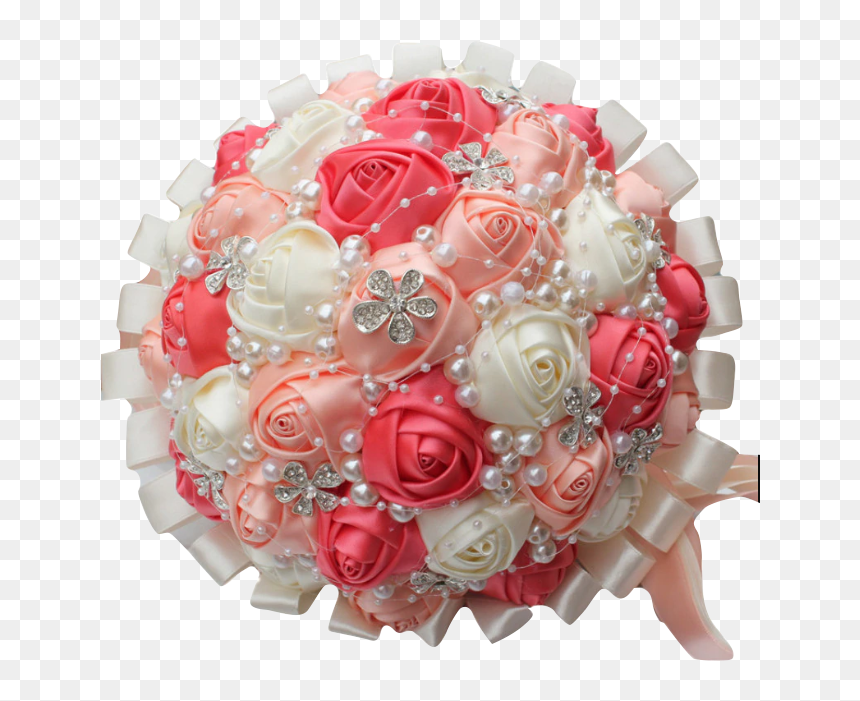 Wedding Bouquet Png, Transparent Png - rose flower bouquet png