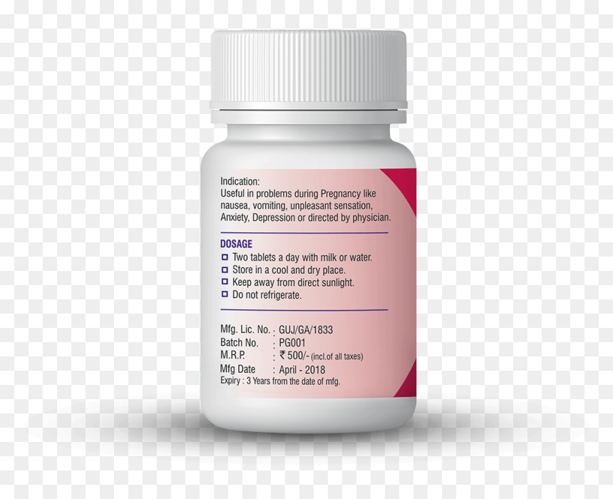 Pregakyor Ayurvedic For Improves Digestion - Medicine, HD Png Download - pipal leaf png