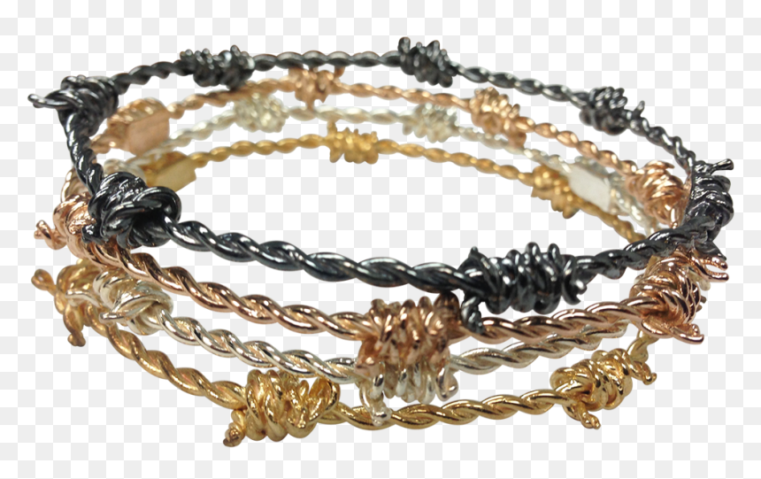 Barbed Wire Bangles - Bracelet, HD Png Download - bangles images png