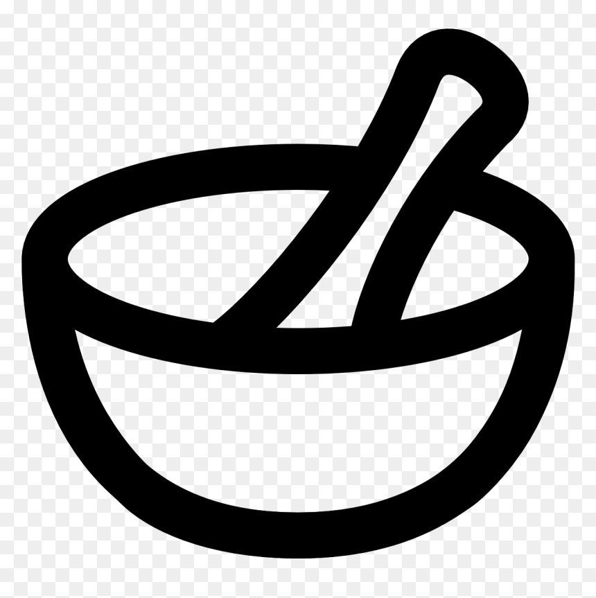 Mortar And Pestle Icon Free Download At Icons8 - Mortar And Pestle, HD Png Download - ayurveda symbol png