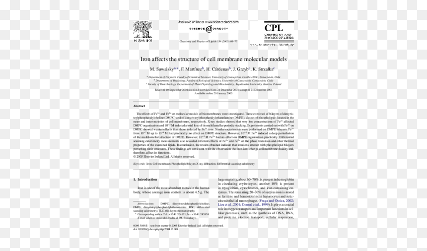 Document, HD Png Download - cell membrane png