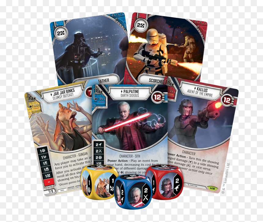 Star Wars Destiny Eredita, HD Png Download - darth sidious png