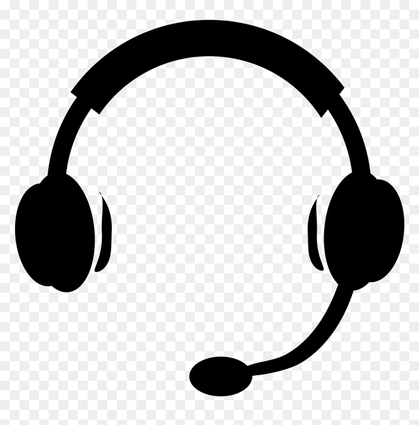 Headset - Headphones, HD Png Download - head set png