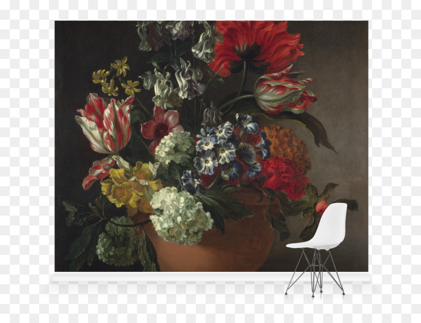 Bowl Of Flowers, HD Png Download - flower wallpaper png