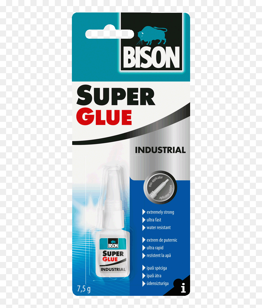 Super Glue Industrial - Bison Kit, HD Png Download - bottle service png
