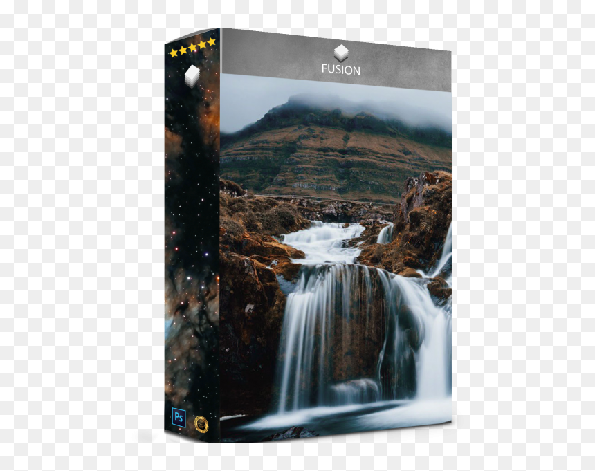 S7 Edge Wallpaper Waterfall, HD Png Download - sky png for photoshop