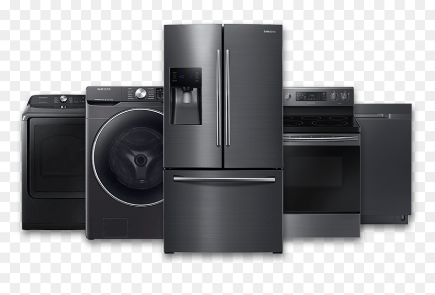 Refrigerator, HD Png Download - home appliances png images