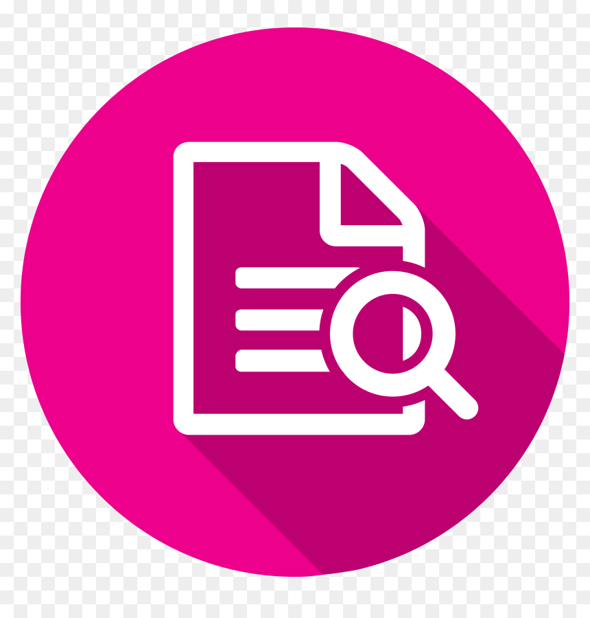 Research Icon Round Png , Png Download - Round Research Icon Png, Transparent Png - round png image