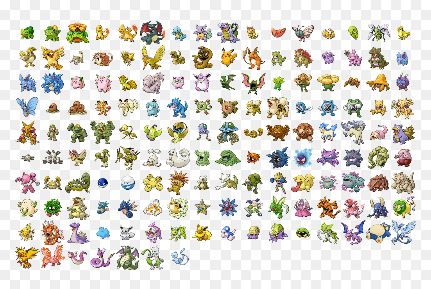 All Pokemon Indigo League, HD Png Download - kanto badges png