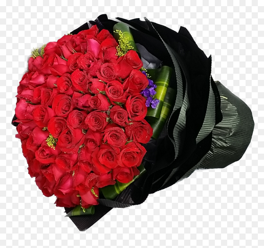 Garden Roses, HD Png Download - flower boquet png