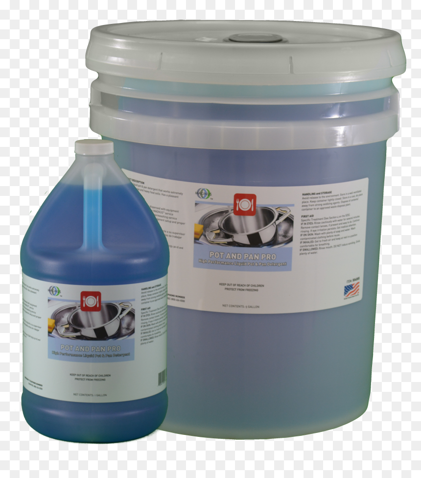 Pot And Pan Pro Produces Rich Foam While Cutting And - Bottle, HD Png Download - bottle service png