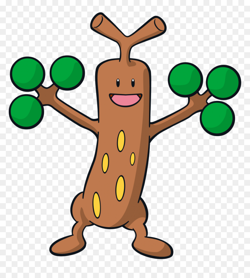 Transparent Sudowoodo Png - Pokemon Sudowoodo Png, Png Download - wobbuffet png