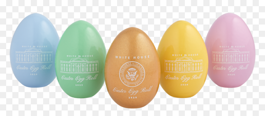 Official 2020 White House Easter Eggs - 2020 White House Easter Egg Roll, HD Png Download - white eggs png