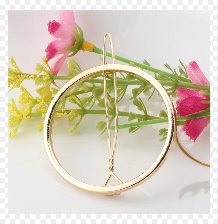 Hairpin, HD Png Download - flower hair band png
