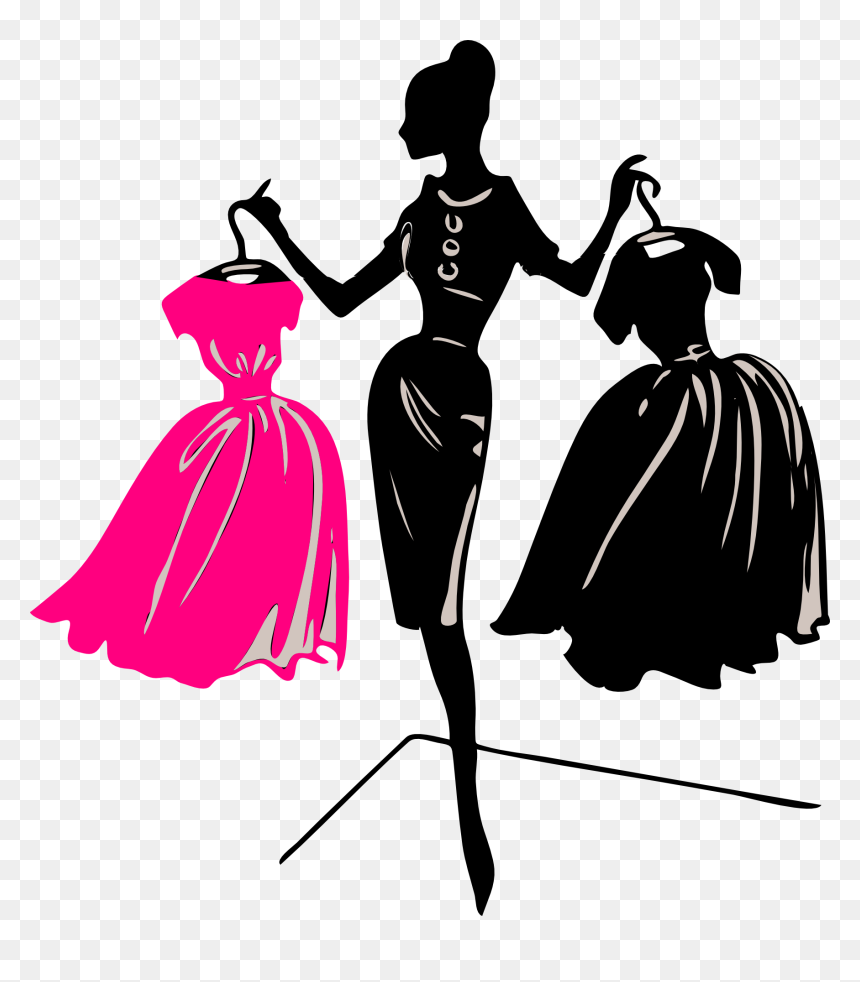 Transparent Fashion Clip Art, HD Png Download - saree png vector