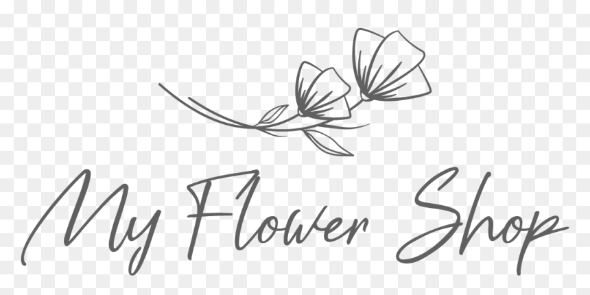 My Flower Shop - Famous Flower Shop Logo, HD Png Download - flower boquet png