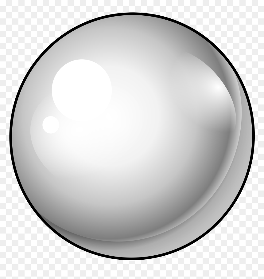 Thumb Image - Pearl Clip Art, HD Png Download - round png image