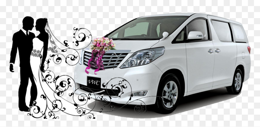Bali Rent Car Logo, Png Download - Toyota Alphard Png, Transparent Png - wedding car png