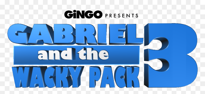 Gabriel And The Wacky Pack 3 Logo - Graphics, HD Png Download - pagri png