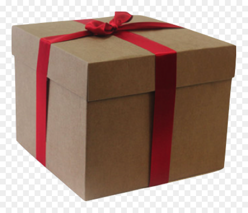 Giftbox - Brown Gift Box Transparent Background, HD Png Download - giftbox png