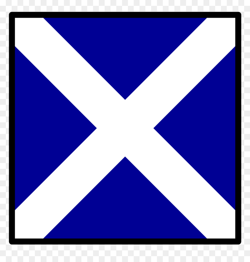 Scottish Flag Clip Art, HD Png Download - mike clipart png
