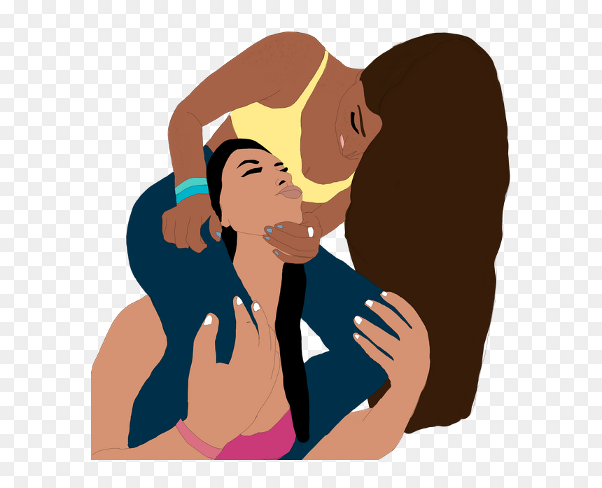 Gay Women - Cartoon, HD Png Download - women png images