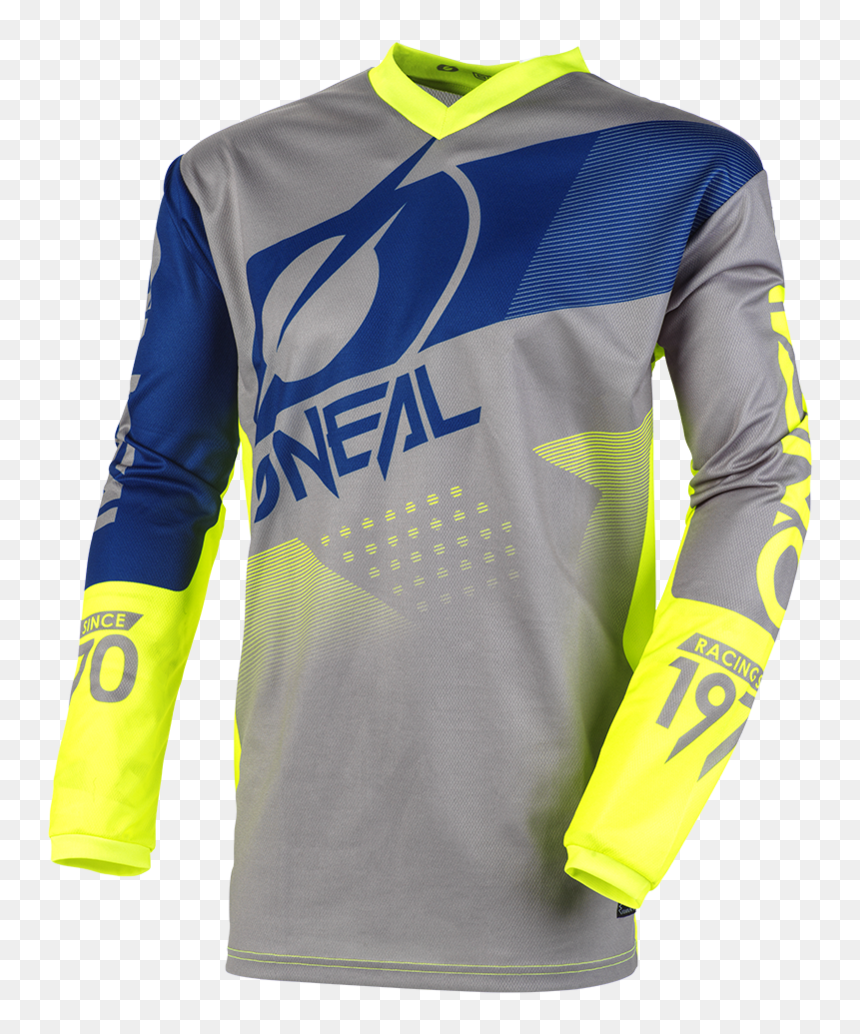 On Elem Factor Neon Blue Jersey Front Web 2, HD Png Download - mens dress png